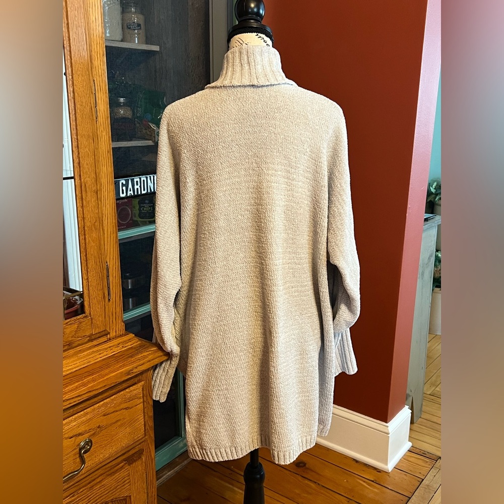 cupcakes and cashmere Long Sleeve Open Front Cardigan Wrap Sweater - Large - Picture 3 of 12